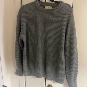 Everlane Women’s Oversized Cacoon Sweater - 58% Alpaca - Charcoal - Size M